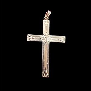 Vintage Esemco 14KT Gold Cross pendant
